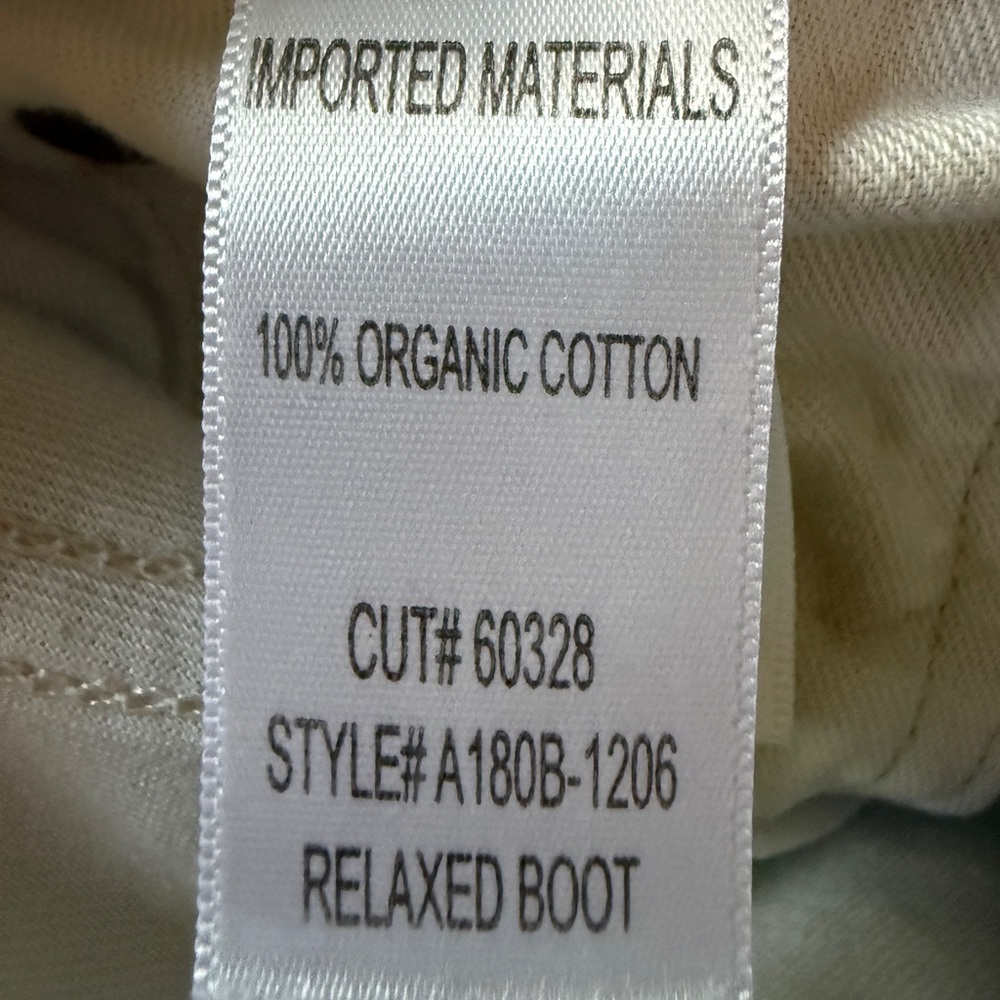 Agolde Relaxed Bootcut Jeans in Curio Wash Size 25 - Picture 13 of 13